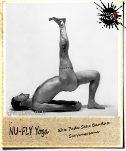 Eka Pada Setu Bandha Sarvangasana